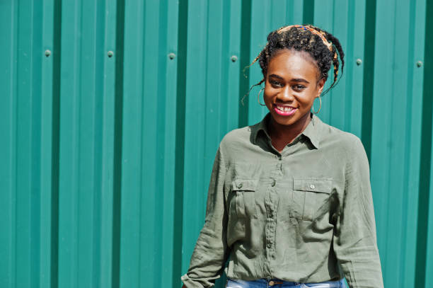 istock Stylish African woman 1146651216