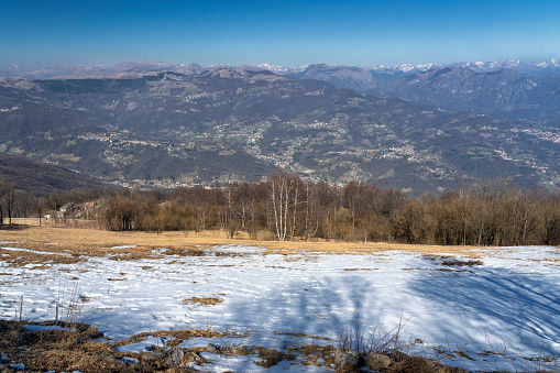 Mountain landscape from Valcava, Lombardy