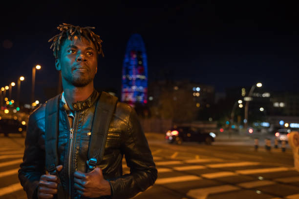 istock Hanging out in Barcelona at night 1146652146