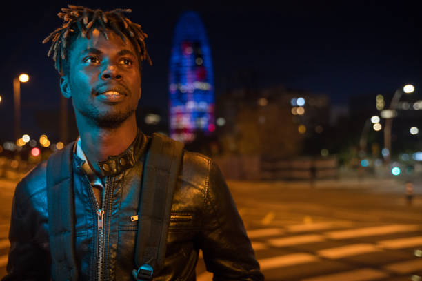 istock Hanging out in Barcelona at night 1146652156