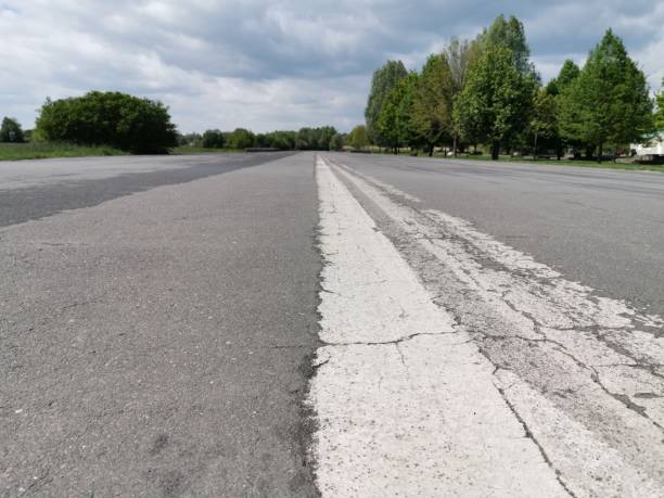 istock old helicopter landing airbase 1146654575