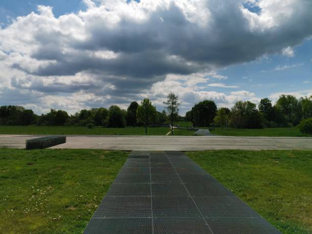istock old helicopter landing airbase 1146654665