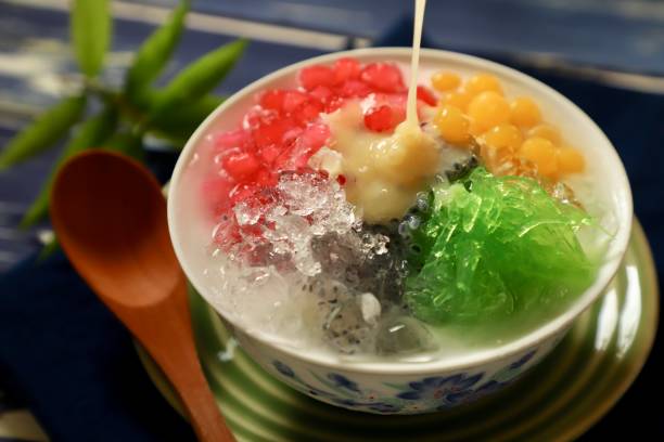 istock Iced Red Ruby and Jelly in Coconut Milk 1146657257