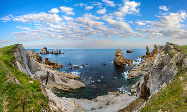 istock Arnia Beach coastline landscape. 1146658332