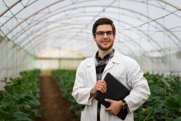 istock Proud young scientist on farm 1146658572