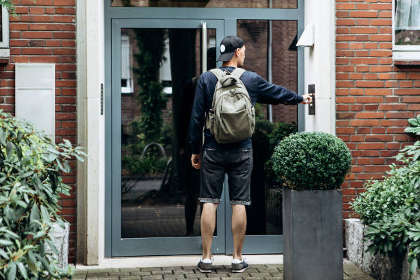 istock The tourist or the student with the backpack. 1146660525