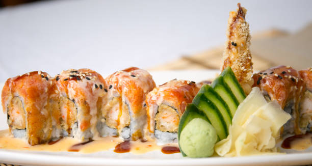 istock Shanghai Village Crazy Tuna Sushi 1146661725