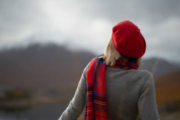istock Woman in Scotland Highlands 1146661755