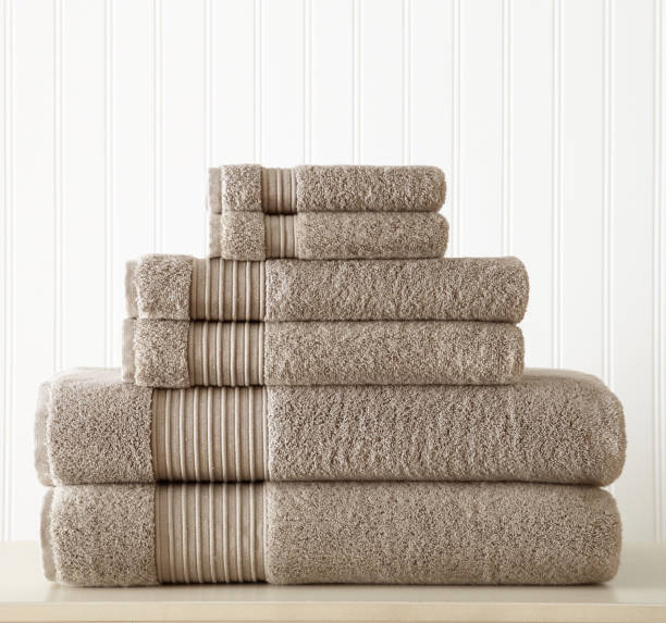 istock Cotton Terry Towel Set 1146670479