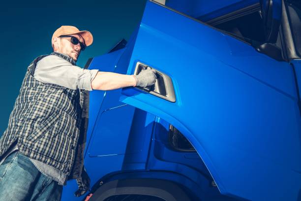 istock Truck Driver Hit the Road 1146672026