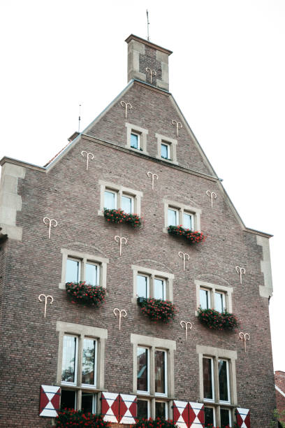 istock Traditional German ancient architecture in Muenster in Germany 1146683433