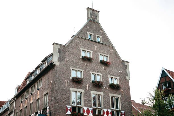 istock Traditional German ancient architecture in Muenster in Germany 1146683434