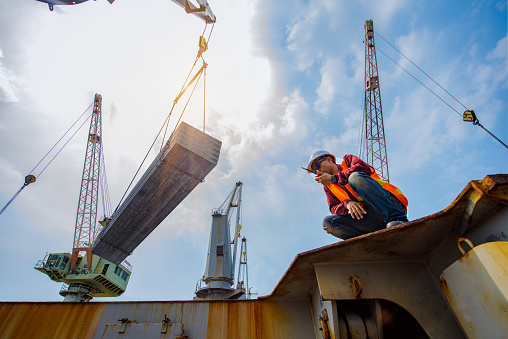 At Worksite At Work Place Stock Photo - Download Image Now - Construction Industry ...