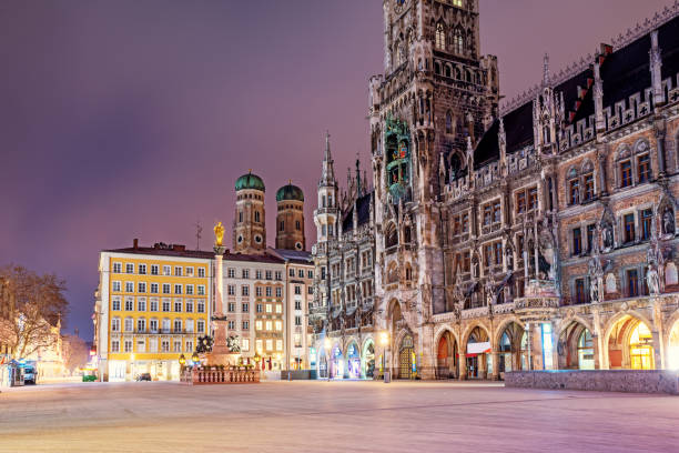 istock Munic Old town, Bavaria, Germany, in the night 1146686559