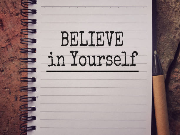 Motivational and inspirational wording.