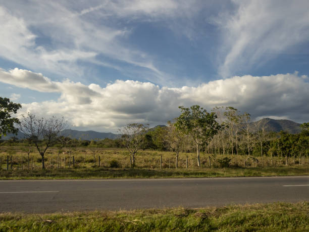 istock Cloudscape over the hills and vegetation of Cuba 1146695185