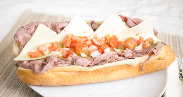 istock Italian Cold Cut Sub, grinder, hoagie sandwich 1146698368