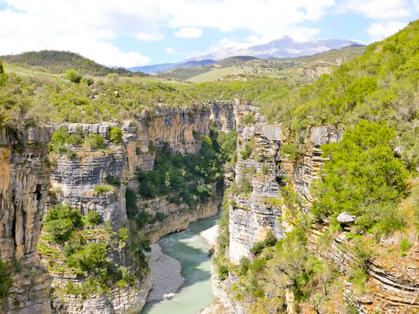 Osum Canyon, Skrapar, Qark Berat, Albania Osum Canyon, Skrapar, Qark Berat, Albania berat stock pictures, royalty-free photos & images