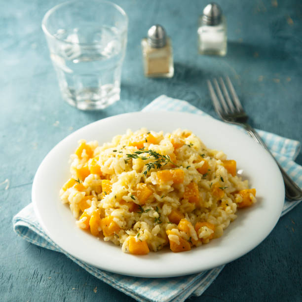 istock Homemade pumpkin risotto 1146705605