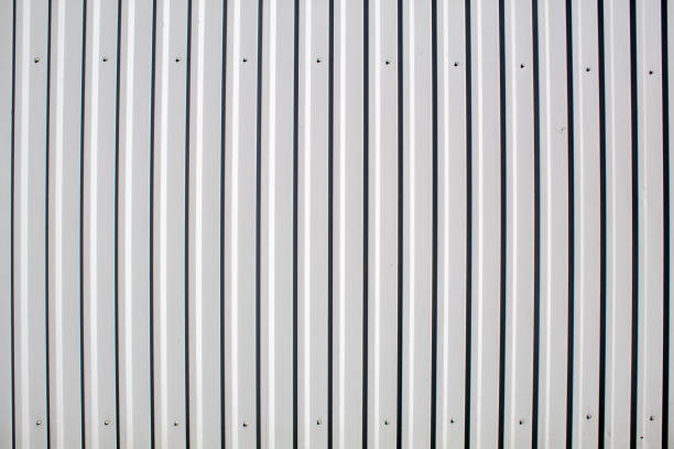 istock sheet metal fence outdoor 1146707180