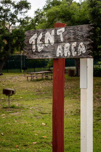 istock Vacant campground during low season. 1146707687