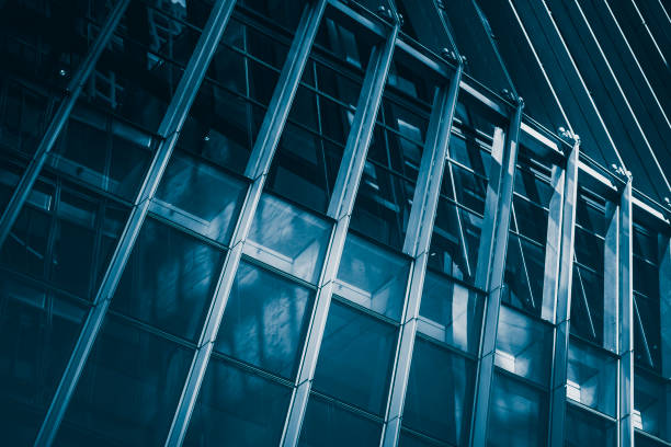 Abstract Architecture Detail in monochrome tone