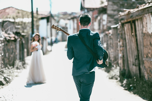 Mariachi Groom Going To Seduce And Take His Wife
