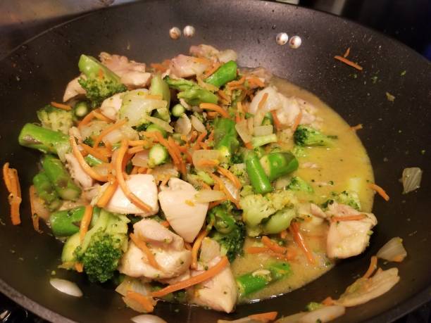istock Stir Fry In Wok 1146711528