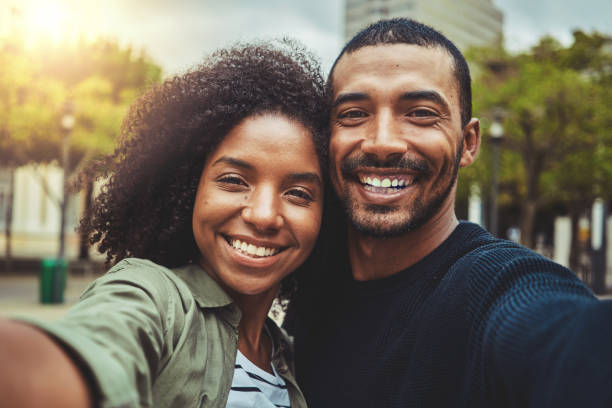 istock Taking a pov selfie with smart phone 1146713321