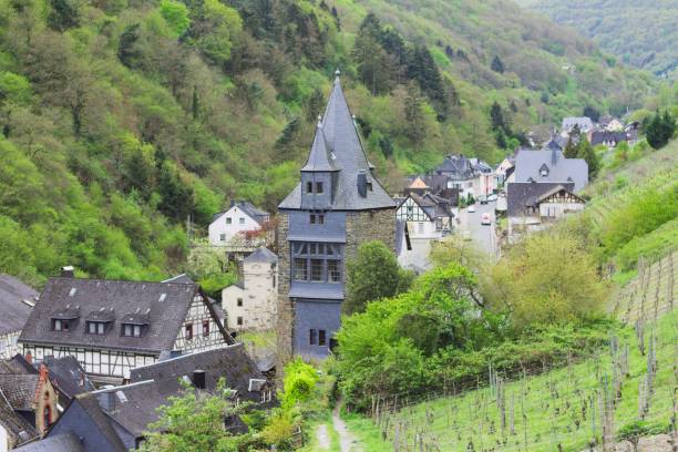 istock A tower in the vineyard (Bacharach, Germany, Europe) 1146713957