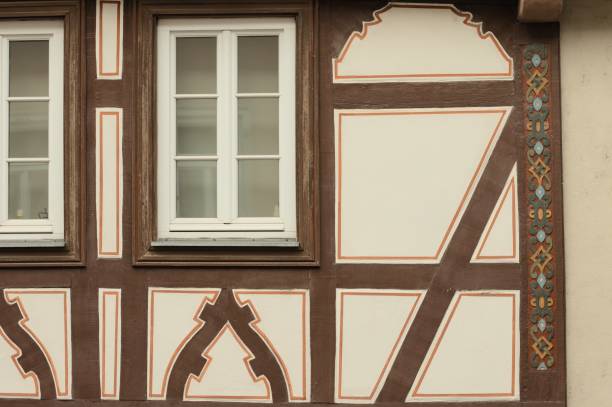 istock A couple of windows in an half timbered house facade (Bacharach, Germany, Europe) 1146714032