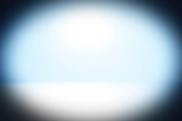 istock Blue abstract background with oval halo 1146716231