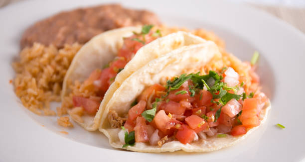 istock Latin Food Chicken Taco 1146723940