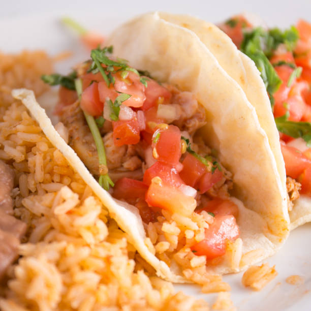 istock Latin Food Chicken Taco 1146723975