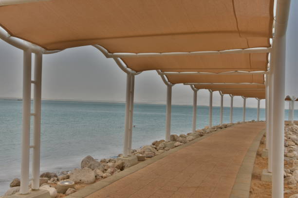 istock Promenade at the Dead Sea 1146724105