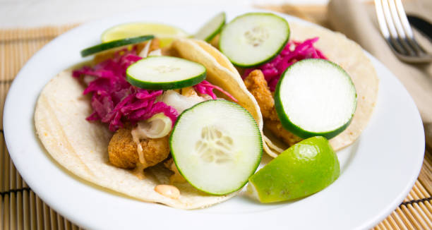 istock Latin Food Fish Tacos 1146724204