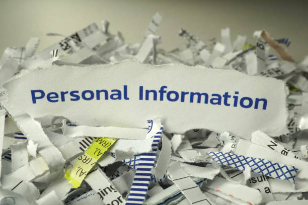personal information studio shot of shredded paper personal data photos stock pictures, royalty-free photos & images