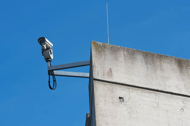 istock Video surveillance on a pillar of a Bridge 1146733168