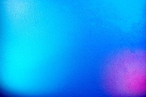 istock Light blue background with pink and blue spots 1146744584