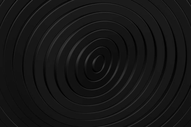 istock Abstarct background - Black rings. 1146746370