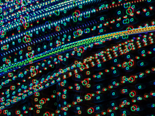istock colorful dotted light lines - light painting 1146751245