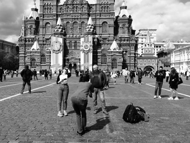 9th of September, 2015 - A low angle view of the Kremlin building in Moscow, Russia.