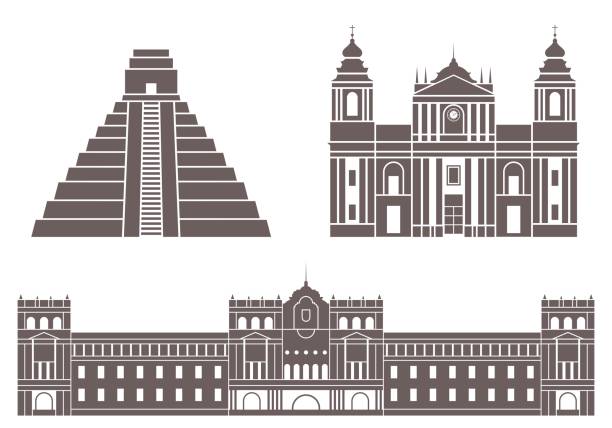 ilustrações de stock, clip art, desenhos animados e ícones de guatemala - plaza mayor