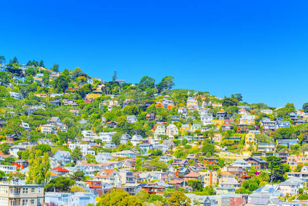 Sausalito is a city in Marin County, California. Sausalito is a city in Marin County, California, 4 miles north of San Francisco. marin county stock pictures, royalty-free photos & images
