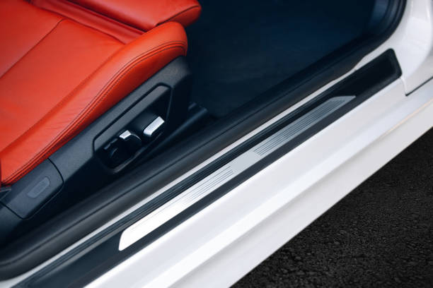 istock Modern car door threshold. Car door frame 1146756528