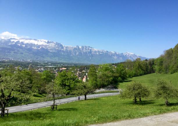 istock View of Vaduz and Alps 1146756740