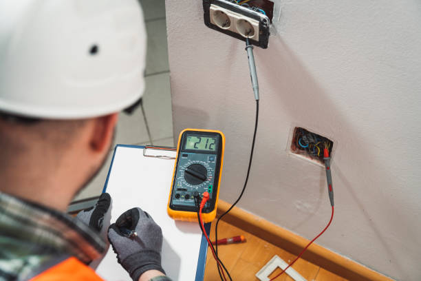 istock An electrician using an electrical tester to check wires 1146757075