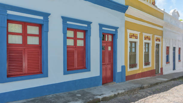 istock Colonial houses from Olinda city 1146761681