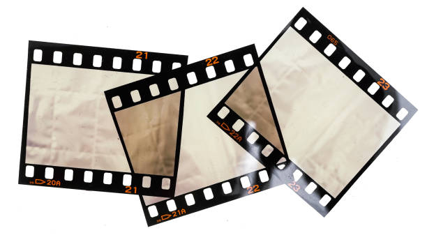 istock set of 35mm film strips or snips on white background 1146766779