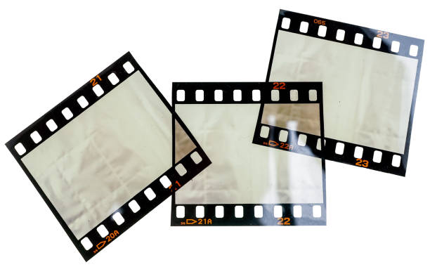 istock set of 35mm film strips or snips on white background 1146766783